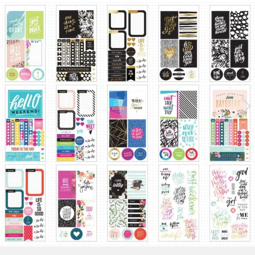 The Happy Planner BIG Color Story Value Pack Stickers - Picture 4 of 4